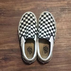 Checkered Vans